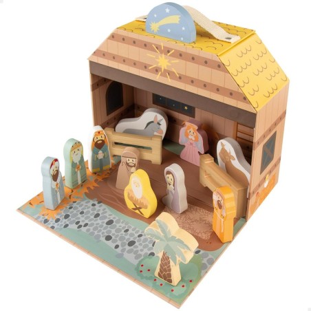 Presepe di Natale Woomax 15 Pezzi 24,5 x 20,5 x 24,5 cm (6 Unità)