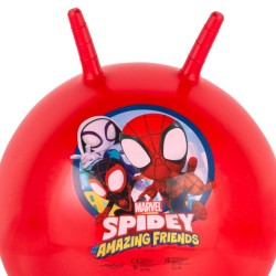 Palla che salta Spidey Ø 45 cm Rosso (10 Unità)