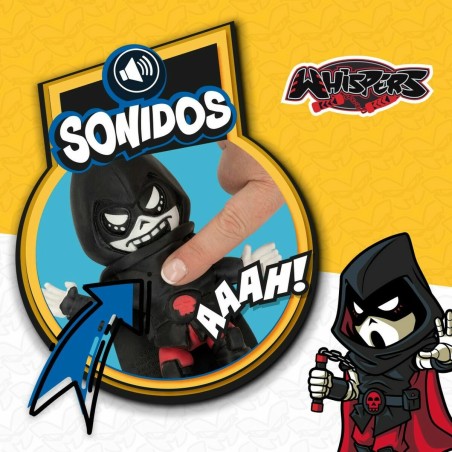Personaggi d'Azione Eolo Super Masked Whisper 11,5 x 15,5 x 6,5 cm Elastico (12 Unità)