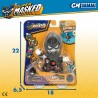 Personaggi d'Azione Eolo Super Masked Whisper 11,5 x 15,5 x 6,5 cm Elastico (12 Unità)