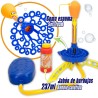 Gioco di Bolle di Sapone Razzo 237 ml 90 x 32 x 31 cm (4 Unità)