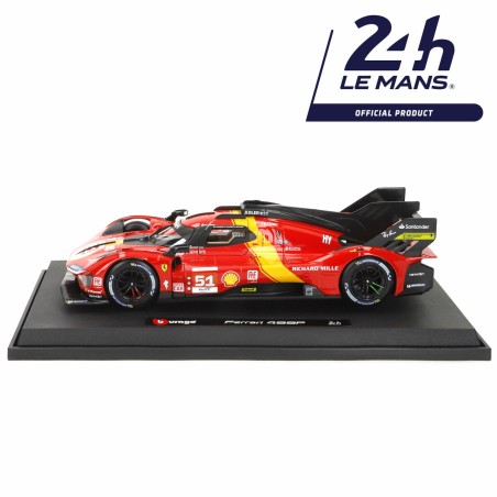 Macchina Bburago Ferrari Racing 499 LMH 51 1:18