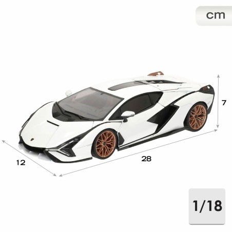 Macchina Bburago GT-Lamborghini Sian FKP 37 1:18