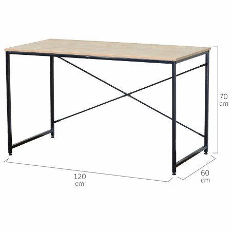 Scrivania Max Home Acciaio Melammina Truciolare 120 x 71 x 60 cm