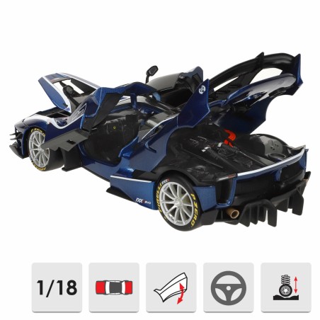 Macchina Bburago Ferrari FXX K-EVO 27 BL 1:18
