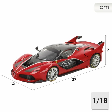 Macchina Bburago Ferrari FXX K 88 1:18