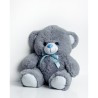 Orsetto di Peluche GO GIFT TOMMY 65 GR Grigio Stoffa 65 cm