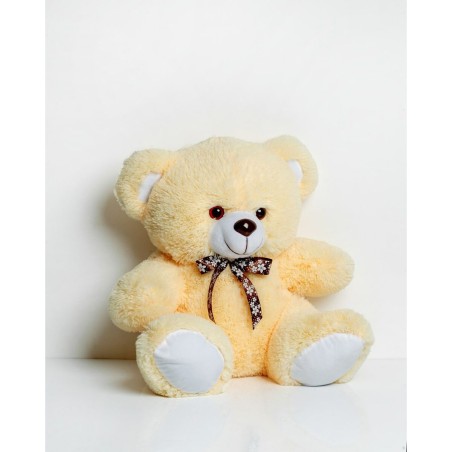 Orsetto di Peluche GO GIFT TOMMY 65 CR Crema Stoffa 65 cm