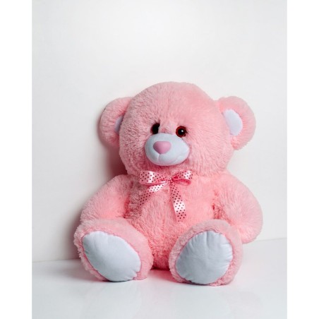 Orsetto di Peluche GO GIFT TOMMY 65 PK Rosa Stoffa 65 cm