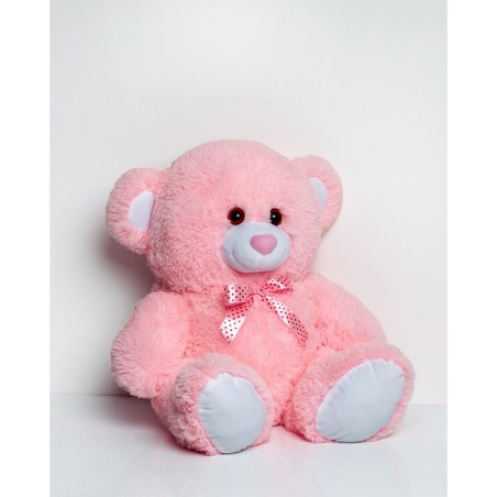 Orsetto di Peluche GO GIFT TOMMY 65 PK Rosa Stoffa 65 cm