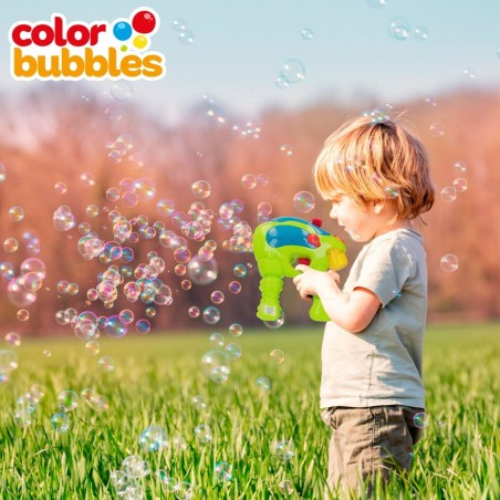 Gioco di Bolle di Sapone Colorbaby Verde Pistola 118 ml 20,5 x 23,5 x 8,5 cm (2 Unità)