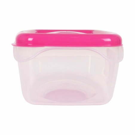 Porta pranzo Ermetico Dem Rettangolare 18 x 12,5 x 7,5 cm (24 Unità)