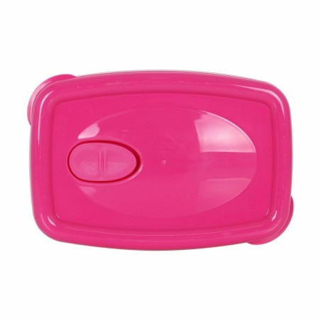 Porta pranzo Ermetico Dem Rettangolare 18 x 12,5 x 7,5 cm (24 Unità)