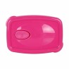 Porta pranzo Ermetico Dem Rettangolare 18 x 12,5 x 7,5 cm (24 Unità)