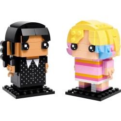 Set di Costruzioni Lego BRICKHEADZ 40750 Wednesday & Enid 239 Pezzi