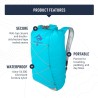 Zaino da montagna Sea to Summit Ultra-Sil Dry Day Pack Grigio Argentato 22 L
