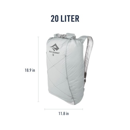 Zaino da montagna Sea to Summit Ultra-Sil Dry Day Pack Grigio Argentato 22 L