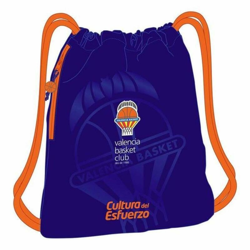 Zainetto con Cordini Valencia Basket Azzurro Arancio Zainetto con Cordini Valencia Basket Azzurro Arancio