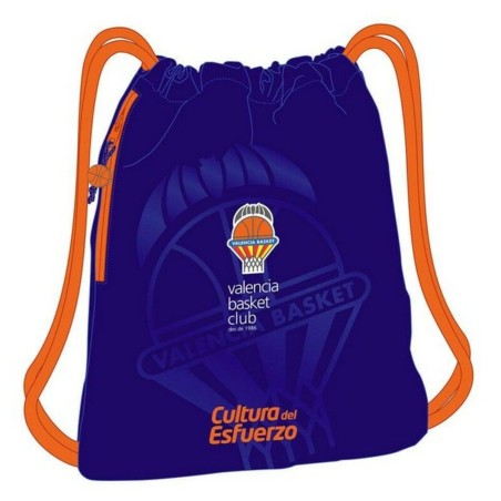 Zainetto con Cordini Valencia Basket Azzurro Arancio