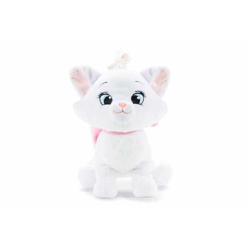 Peluche Disney Cakey Cat 25 cm Bianco Poliestere