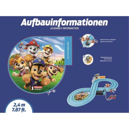 Pista da Corsa The Paw Patrol First race 2,4 m