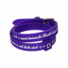Bracciale Donna il mezzometro I LOVE YOU GOLD - BRACCIALE IN SILICONE/SILICONE BRACELET