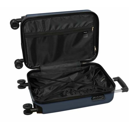 Trolley da Cabina Kappa Dark Navy 34,5 x 55 x 20 cm