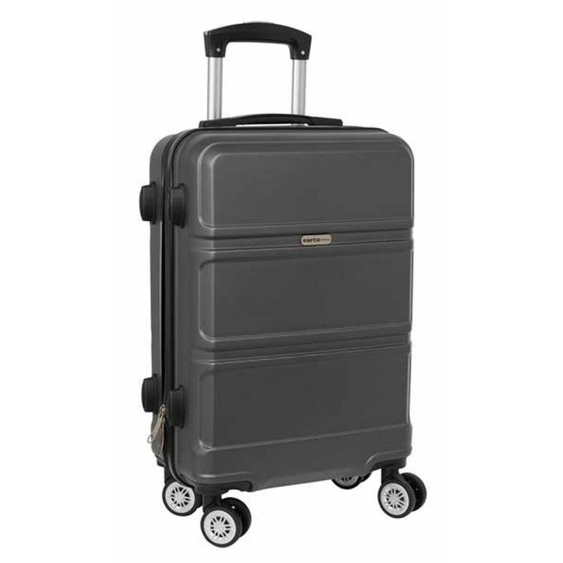 Trolley da Cabina Safta Grigio scuro 34,5 x 55 x 20 cm Trolley da Cabina Safta Grigio scuro 34,5 x 55 x 20 cm