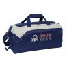 Borsa da Palestra Benetton Varsity Grigio 50 x 25 x 25 cm Per bambini