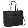 Borsa con tasca per laptop Mickey Mouse Teen Mood Nero 40 x 31 x 17 cm Trapunta