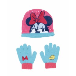 Berretto e Guanti Minnie Mouse Lucky Rosa 51-54 cm
