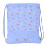 Zainetto con Cordini Benetton Lilla 35 x 40 x 1 cm