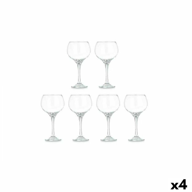Set di Bicchieri Ambassador Cocktail Trasparente Vetro 790 ml (4 Unità) Set di Bicchieri Ambassador Cocktail Trasparente Vetro 790 ml (4 Unità)