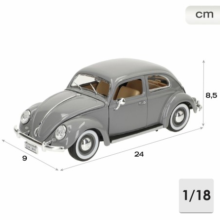 Macchina Bburago GT-Volkswagen Kafer Beetle (1955) 1:18
