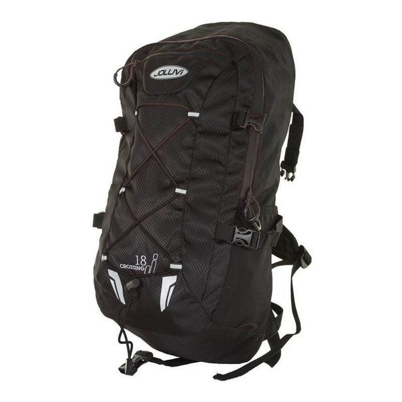 Zaino Sportivo Joluvi Crossing 18 Nero Zaino Sportivo Joluvi Crossing 18 Nero