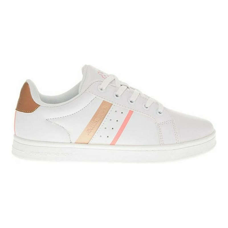 Scarpe Sportive per Bambini Kappa Alpha Lace Bianco Scarpe Sportive per Bambini Kappa Alpha Lace Bianco