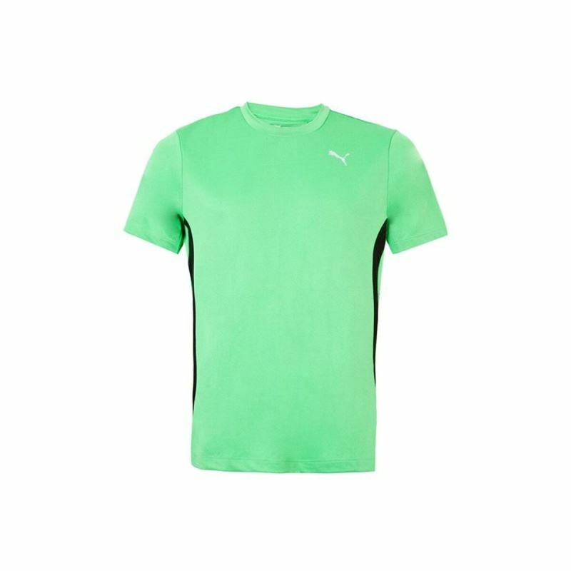 Maglia Sportiva a Maniche Corte Puma Running Verde Maglia Sportiva a Maniche Corte Puma Running Verde