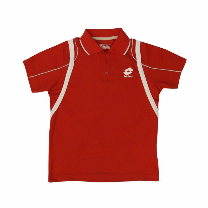 Polo a Maniche Corte Bambino Lotto Attack PL Rosso Polo a Maniche Corte Bambino Lotto Attack PL Rosso