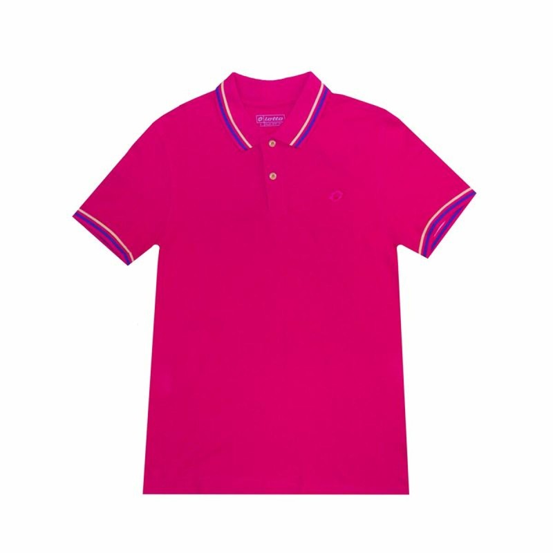 Polo a Maniche Corte Uomo Lotto Reed Fucsia Polo a Maniche Corte Uomo Lotto Reed Fucsia