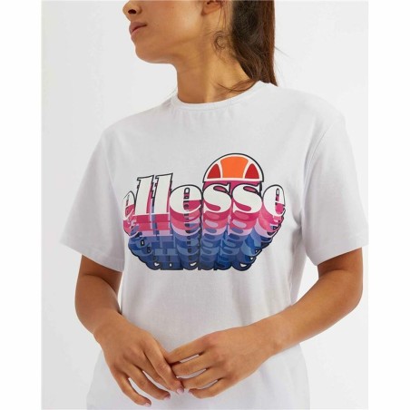 Maglia a Maniche Corte Donna Ellesse Zingha Bianco L