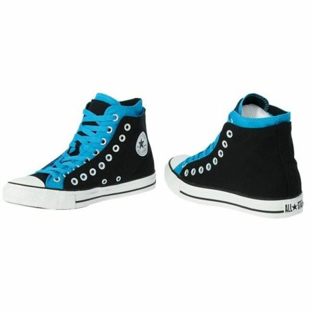 Scarpe Sportive Uomo Converse Chuck Taylor Double Upper Hi Nero
