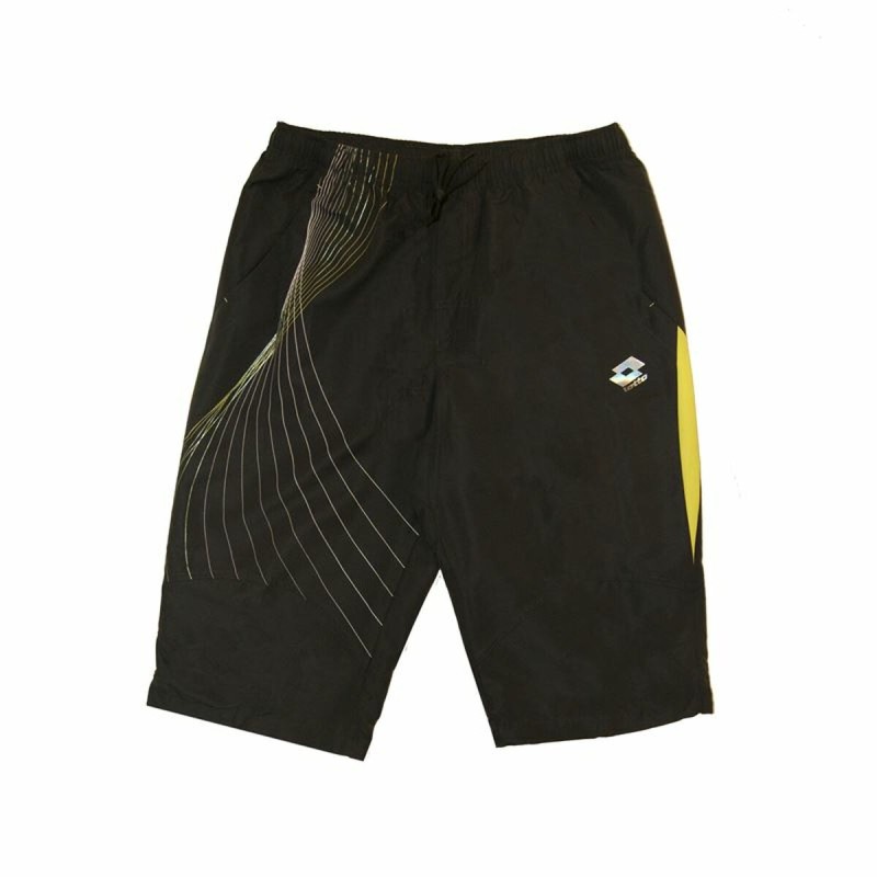 Pantaloni Corti Sportivi da Uomo Lotto Mid Fluid Grigio Pantaloni Corti Sportivi da Uomo Lotto Mid Fluid Grigio