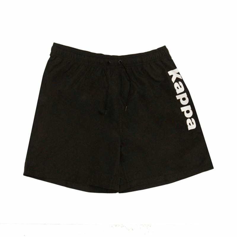 Pantaloni Corti Sportivi da Uomo Kappa Nero Pantaloni Corti Sportivi da Uomo Kappa Nero