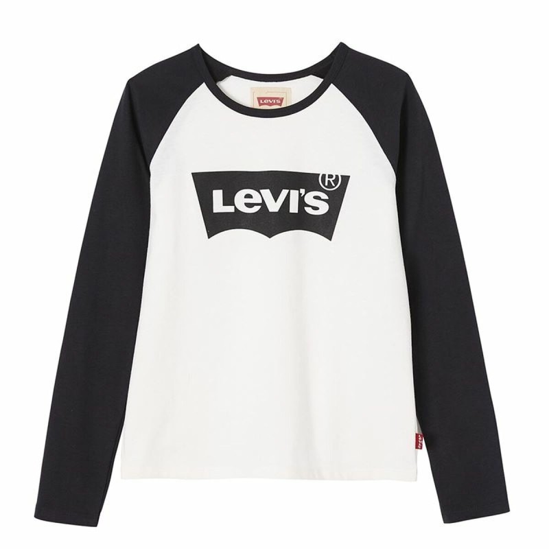 Maglia a Maniche Corte Uomo Levi's NM10627 Bianco Maglia a Maniche Corte Uomo Levi's NM10627 Bianco