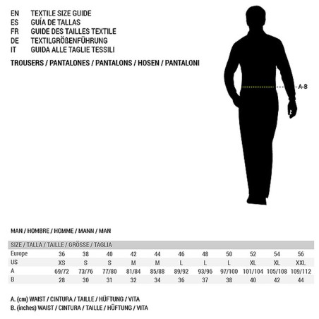 Pantalone per Adulti Kappa Karbo Azzurro Uomo Blu Marino