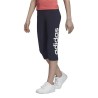 Leggings Sportivi per Bambini Adidas Yg E Lin 3/4 TG