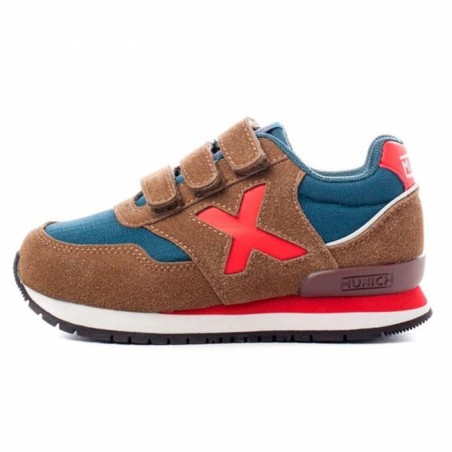 Scarpe Sportive per Bambini Munich Sportswear Munich Dash VCO Marrone