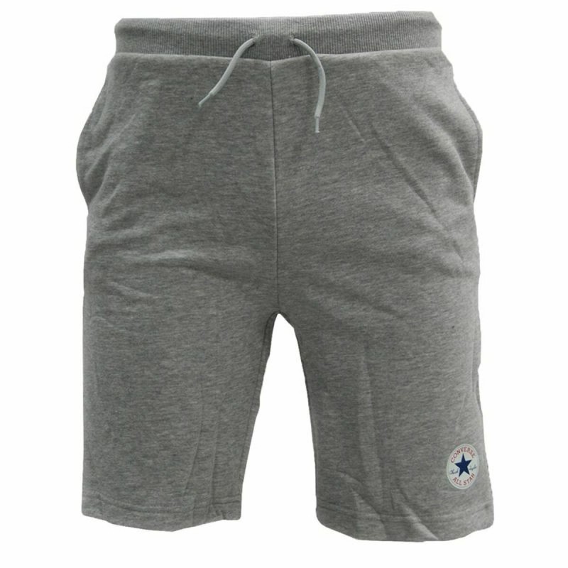 Pantaloncini Sportivi per Bambini Converse Printed Chuck Patch Grigio scuro Pantaloncini Sportivi per Bambini Converse Printed Chuck Patch Grigio scuro