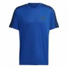 Maglia a Maniche Corte Uomo Adidas Aeroready Designed To Move Azzurro