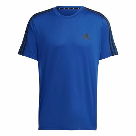 Maglia a Maniche Corte Uomo Adidas Aeroready Designed To Move Azzurro